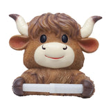 Maxbell Cattle Toilet Paper Holder Shelf Tissue Rack for Shower Room Home Decoration