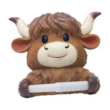 Maxbell Cattle Toilet Paper Holder Shelf Tissue Rack for Shower Room Home Decoration