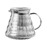 Maxbell Pour over Coffee Pot 600ml Coffee Dispenser for Coffee Maker Drinking Office Grey