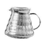 Maxbell Pour over Coffee Pot 600ml Coffee Dispenser for Coffee Maker Drinking Office Grey