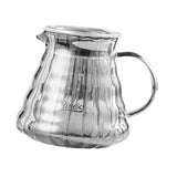 Maxbell Pour over Coffee Pot 600ml Coffee Dispenser for Coffee Maker Drinking Office Grey