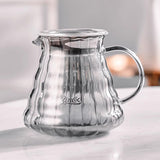 Maxbell Pour over Coffee Pot 600ml Coffee Dispenser for Coffee Maker Drinking Office Grey