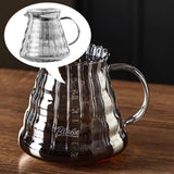 Maxbell Pour over Coffee Pot 600ml Coffee Dispenser for Coffee Maker Drinking Office Grey