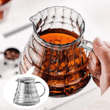 Maxbell Pour over Coffee Pot 600ml Coffee Dispenser for Coffee Maker Drinking Office Grey