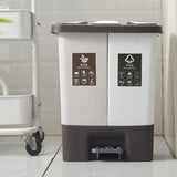 Maxbell Recycling Kitchen Step Trash Can Waste Basket for Bedroom Living Room Office
