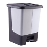 Maxbell Recycling Kitchen Step Trash Can Waste Basket for Bedroom Living Room Office