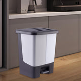 Maxbell Recycling Kitchen Step Trash Can Waste Basket for Bedroom Living Room Office