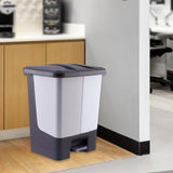 Maxbell Recycling Kitchen Step Trash Can Waste Basket for Bedroom Living Room Office