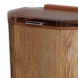 Maxbell Kitchen Trash Can Odorless Cabinet Hanging Wastebasket for Bedroom Bathroom 25.5cmx16cmx24.5cm
