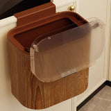 Maxbell Kitchen Trash Can Odorless Cabinet Hanging Wastebasket for Bedroom Bathroom 25.5cmx16cmx24.5cm