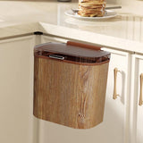 Maxbell Kitchen Trash Can Odorless Cabinet Hanging Wastebasket for Bedroom Bathroom 25.5cmx16cmx24.5cm