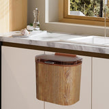 Maxbell Kitchen Trash Can Odorless Cabinet Hanging Wastebasket for Bedroom Bathroom 25.5cmx16cmx24.5cm