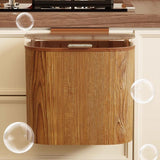 Maxbell Kitchen Trash Can Odorless Cabinet Hanging Wastebasket for Bedroom Bathroom 25.5cmx16cmx24.5cm