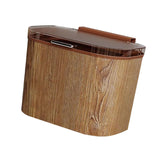 Maxbell Kitchen Trash Can Odorless Cabinet Hanging Wastebasket for Bedroom Bathroom 25.5cmx16cmx19cm