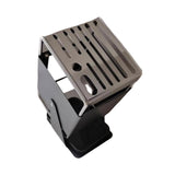 Maxbell Knife Block Swivel with Scissors Slot Storage Organizer Kitchen Knife Holder Gray