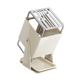 Maxbell Knife Block Swivel with Scissors Slot Storage Organizer Kitchen Knife Holder White