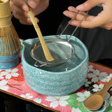 Maxbell 4 Pieces Matcha Tea Ceremony Set Portable Tea Bowl for Home Kitchen Ceremony