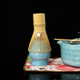 Maxbell 4 Pieces Matcha Tea Ceremony Set Portable Tea Bowl for Home Kitchen Ceremony