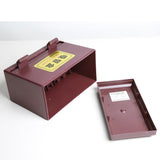 Maxbell Straw Dispenser Storage Case for Dining Room Countertop Fast Food Restaurant