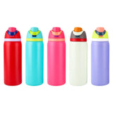 Maxbell Insulated Stainless Steel Water Bottle 1000ml Tumbler for Car Driving Picnic red