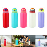 Maxbell Insulated Stainless Steel Water Bottle 1000ml Tumbler for Car Driving Picnic red