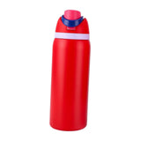 Maxbell Insulated Stainless Steel Water Bottle 1000ml Tumbler for Car Driving Picnic red