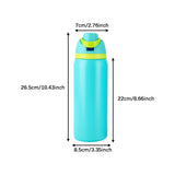 Maxbell Insulated Stainless Steel Water Bottle 1000ml Tumbler for Car Driving Picnic green