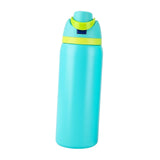 Maxbell Insulated Stainless Steel Water Bottle 1000ml Tumbler for Car Driving Picnic green