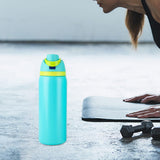 Maxbell Insulated Stainless Steel Water Bottle 1000ml Tumbler for Car Driving Picnic green