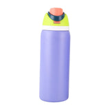 Maxbell Insulated Stainless Steel Water Bottle 1000ml Tumbler for Car Driving Picnic violet