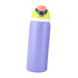 Maxbell Insulated Stainless Steel Water Bottle 1000ml Tumbler for Car Driving Picnic violet