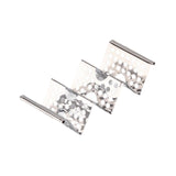 Maxbell Stainless Steel Taco Holder Stand Taco Rack for Kitchen Hotel Birthday Party