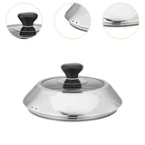 Maxbell Basting Cover Griddle Grill Accessory Melt Lid for Steaming Steak Teppanyaki 26.8cm
