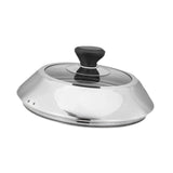 Maxbell Basting Cover Griddle Grill Accessory Melt Lid for Steaming Steak Teppanyaki 28cm