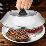 Maxbell Basting Cover Griddle Grill Accessory Melt Lid for Steaming Steak Teppanyaki 28cm