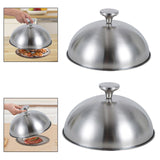 Maxbell Basting Cover Griddle Grill Accessory Melt Lid for Steak Outdoor BBQ Patties 22cmx13cm