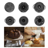Maxbell Cake Pan Nonstick Diecast Decoration for Party New Years Christmas Style A