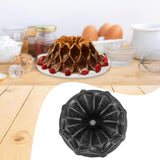 Maxbell Cake Pan Nonstick Diecast Decoration for Party New Years Christmas Style B