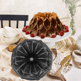 Maxbell Cake Pan Nonstick Diecast Decoration for Party New Years Christmas Style B