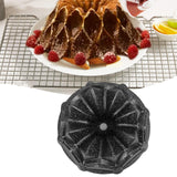 Maxbell Cake Pan Nonstick Diecast Decoration for Party New Years Christmas Style B