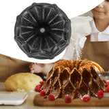 Maxbell Cake Pan Nonstick Diecast Decoration for Party New Years Christmas Style B