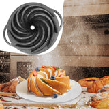 Maxbell Cake Pan Nonstick Diecast Decoration for Party New Years Christmas Style D