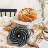Maxbell Cake Pan Nonstick Diecast Decoration for Party New Years Christmas Style D