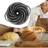 Maxbell Cake Pan Nonstick Diecast Decoration for Party New Years Christmas Style D