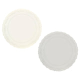 Maxbell Silicone Placemat Elegant Dining Table Mat for Kitchen Conference Table Home White