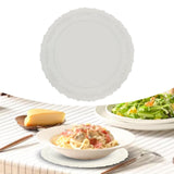 Maxbell Silicone Placemat Elegant Dining Table Mat for Kitchen Conference Table Home Gray