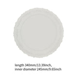 Maxbell Silicone Placemat Elegant Dining Table Mat for Kitchen Conference Table Home Gray