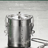 Maxbell Stainless Steel Tea Infuser Small Filter for Cooking Brewing Herbs Seasoning M