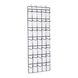 Maxbell over The Door Organizer 35 Pockets Shoe Rack for Bedroom Bathroom Plush Doll