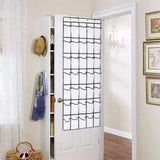 Maxbell over The Door Organizer 35 Pockets Shoe Rack for Bedroom Bathroom Plush Doll